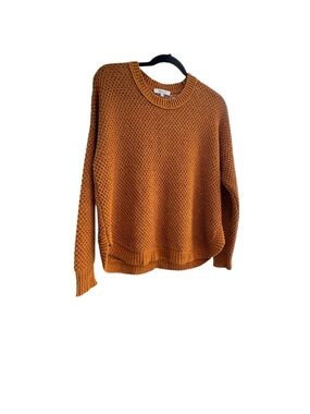 Madewell Parkhouse Crewneck Knit Sweater Cotton Blend Sz S Boho Chic